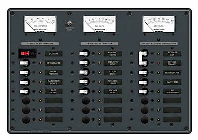Does the DC Main on the Distribution Panel Provide the Same Function as the Battery Service Disconnect?